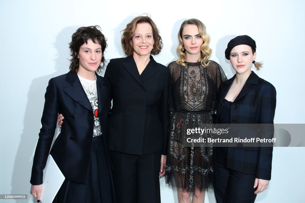Dior : Front Row - Paris Fashion Week Womenswear Fall/Winter 2020/2021