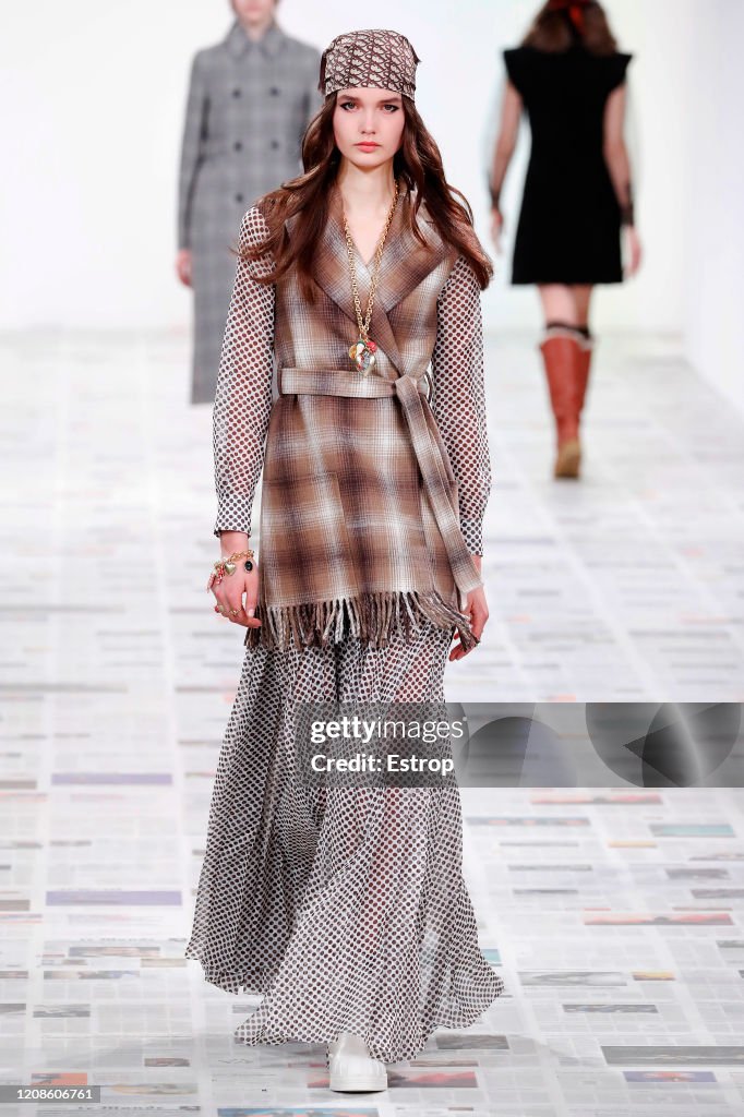Dior : Runway - Paris Fashion Week Womenswear Fall/Winter 2020/2021