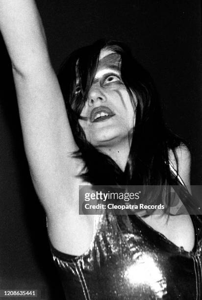 Stacia from the psychedelic / space-rock band Hawkwind Live In London, 1975