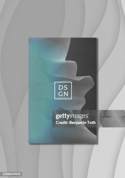 shadow silhouette effect on paper cut design - office window background stock illustrations