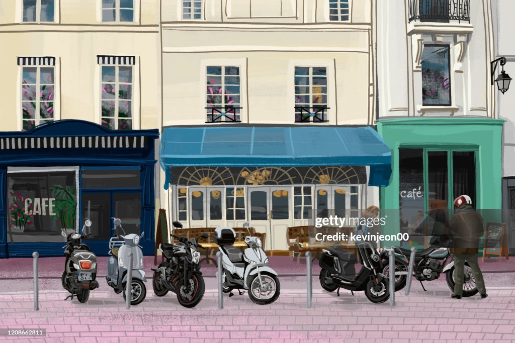 Cafe in Paris