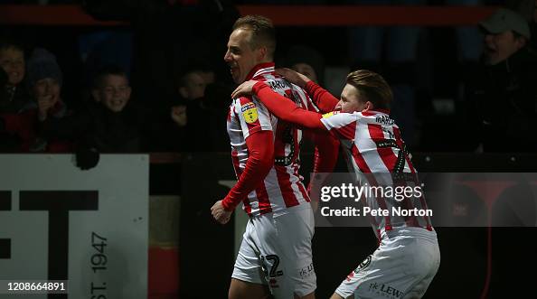 Cheltenham Town v Northampton Town - Sky Bet League Two Cheltenham Town v Northampton Town - Sky Bet League Two