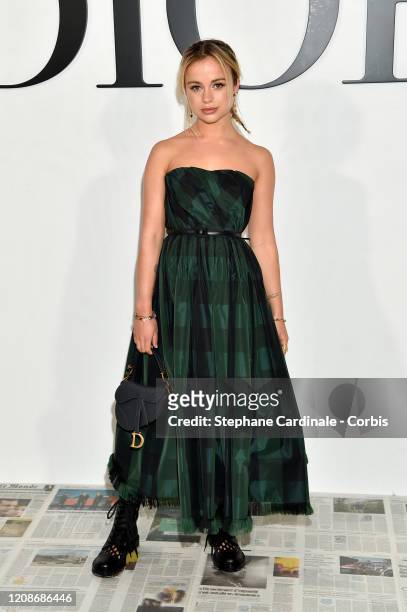 Amelia Windsor attends the Dior show as part of the Paris Fashion Week Womenswear Fall/Winter 2020/2021 on February 25, 2020 in Paris, France.
