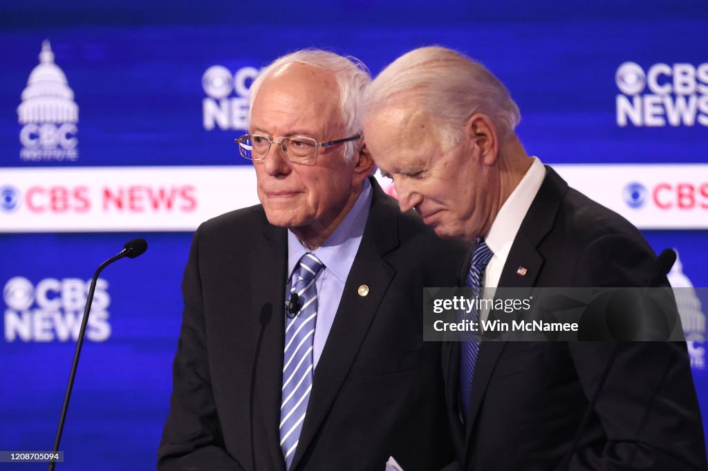 Democratic Presidential Candidates Debate In Charleston Ahead Of SC Primary