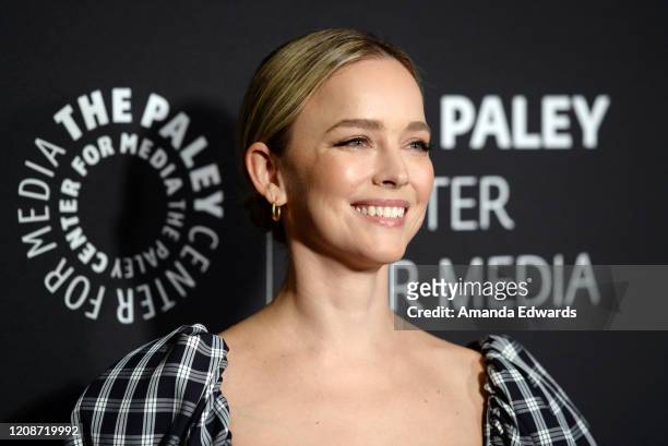 Actress Allison Miller attends The Paley Center's "A Million Little Things" Screening and Conversation at the Directors Guild Of America on February...