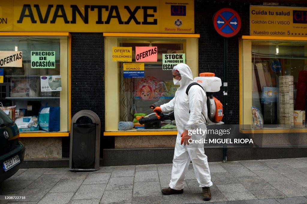 SPAIN-HEALTH-VIRUS-PANDEMIC