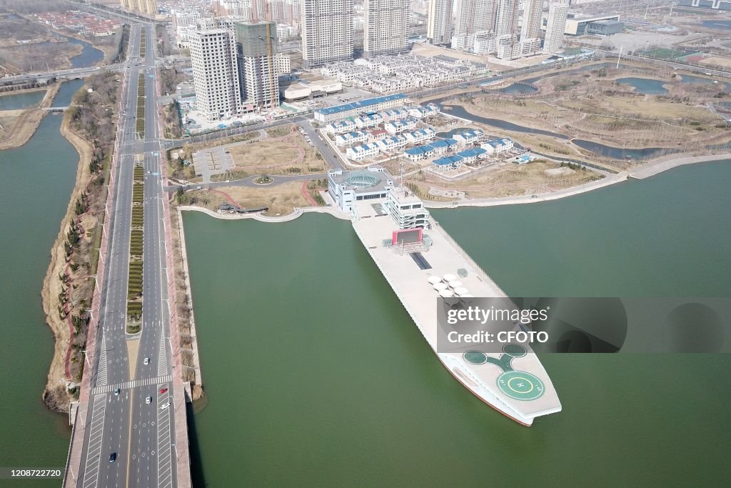 Fake Building "Aircraft Carrier"