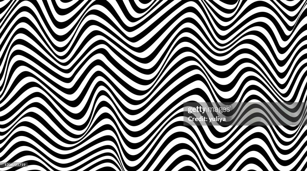 Curved Volume Pattern Curved Lines Pattern