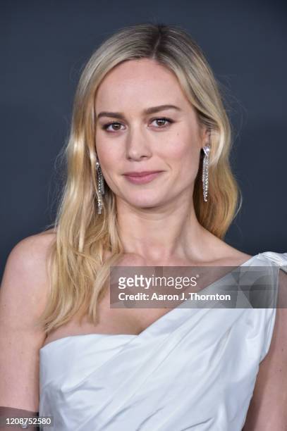 Brie Larson attends the 51st NAACP Image Awards at the Pasadena Civic Auditorium on February 22, 2020 in Pasadena, California.