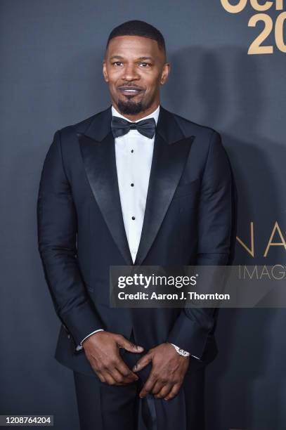 Jamie Foxx attends the 51st NAACP Image Awards at the Pasadena Civic Auditorium on February 22, 2020 in Pasadena, California.