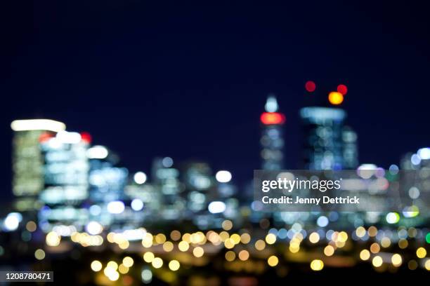 city defocused - perth street stock pictures, royalty-free photos & images