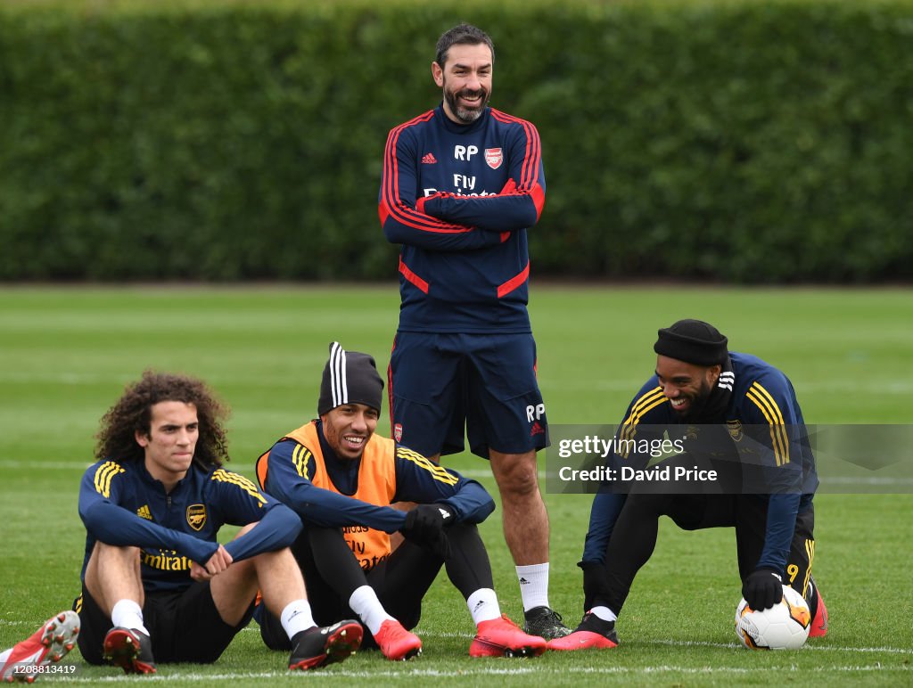 Arsenal Training and Press Conference