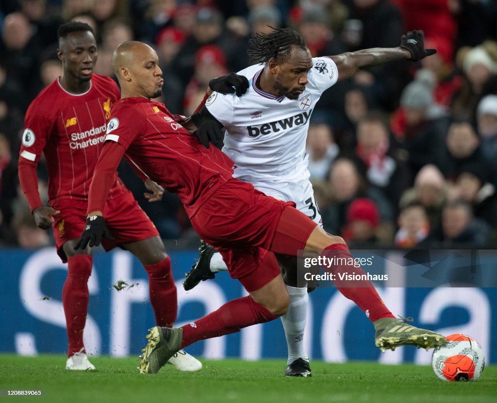 Liverpool FC v West Ham United - Premier League