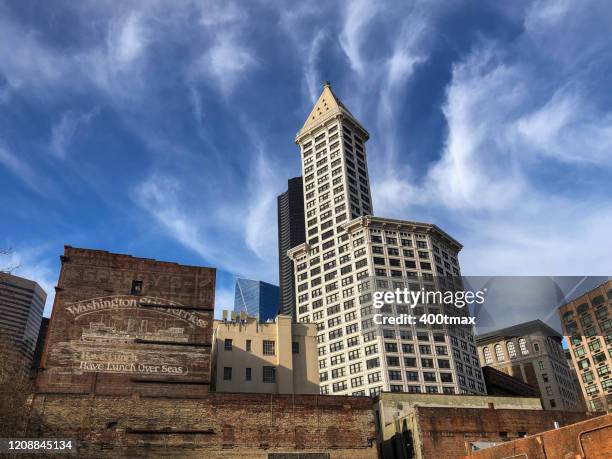 シアトル - smith tower ストックフォトと画像