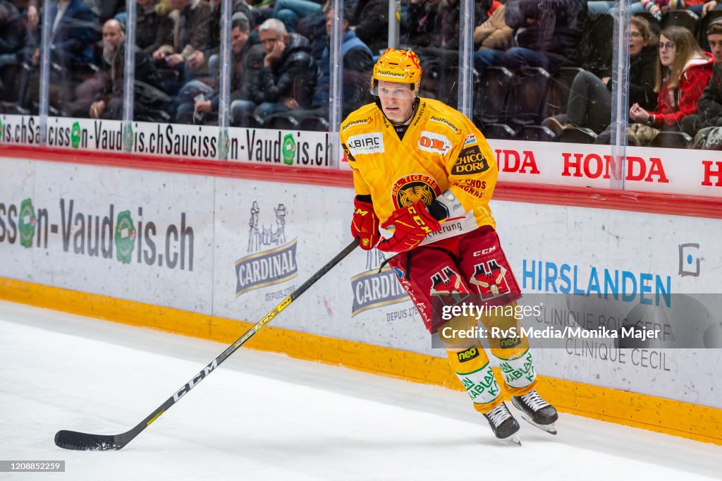 Lausanne HC v SCL Tigers - Swiss National League