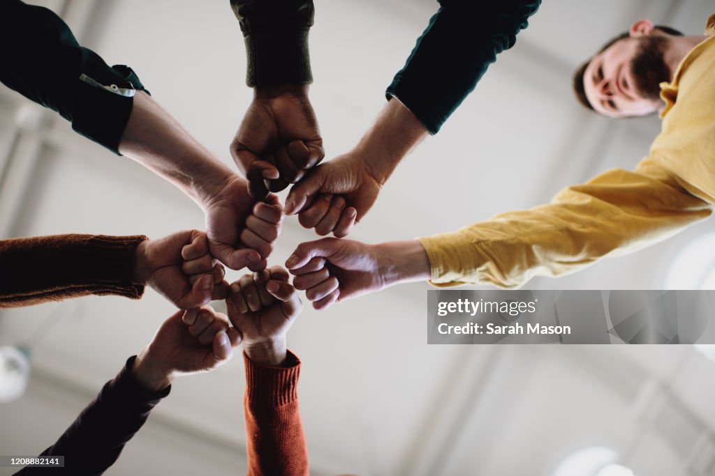 All fists in