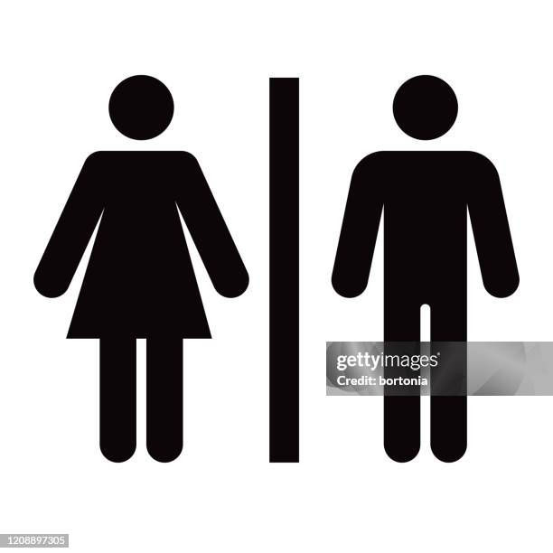 浴�室字形圖示 - restroom sign 幅插畫檔、美工圖案、卡通及圖標