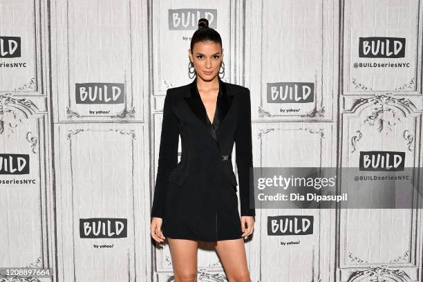 Laysla De Oliveira visits the Build Series to discuss "Locke & Key" at Build Studio on February 26, 2020 in New York City.