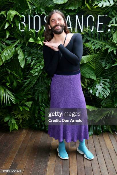 Jonathan Van Ness attends the Biossance launch at Botanic House on February 27, 2020 in Sydney, Australia.