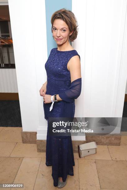 Anna Planken during the 23. Blauer Ball at Hotel Atlantic Kempinski on February 22, 2020 in Hamburg, Germany.