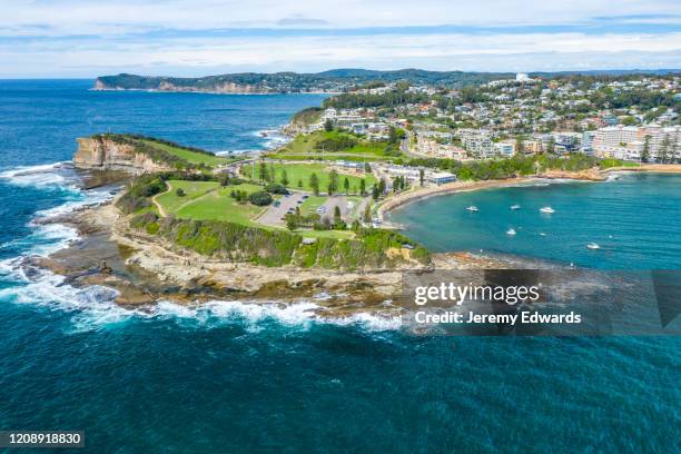 terrigal, new south wales, australia - south australia beach stock pictures, royalty-free photos & images