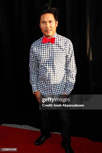 Dante Basco arrvies at the HollyShorts Short Films Festival Opening Night Gala on August 11, 2011 in Hollywood, California.