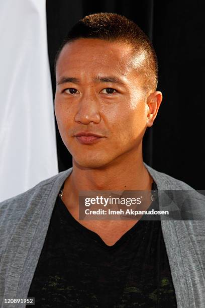 Terry Chen arrvies at the HollyShorts Short Films Festival Opening Night Gala on August 11, 2011 in Hollywood, California.