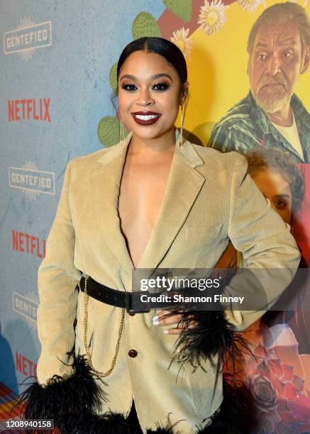Julissa Calderon attends as Netflix Celebrates The Premiere Of GENTEFIED In Washington, D.C. On February 26, 2020 in Washington, DC.
