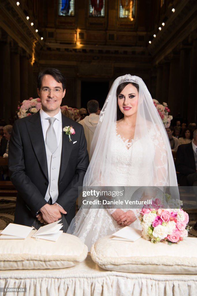 Earl Vittorio Palazzi Trivelli And Isabelle Adriani Wedding