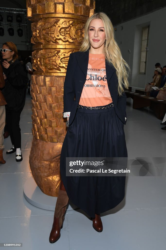 Chloe : Front Row - Paris Fashion Week Womenswear Fall/Winter 2020/2021