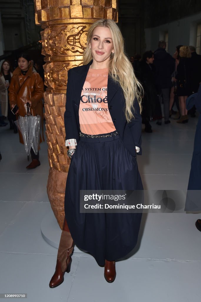 Chloe : Front Row - Paris Fashion Week Womenswear Fall/Winter 2020/2021