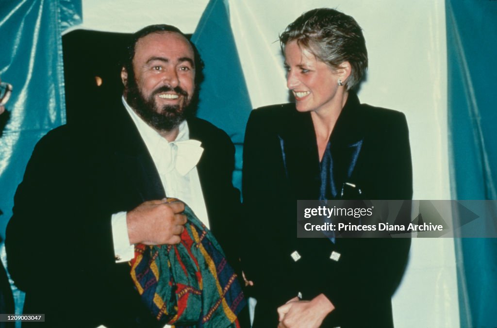 Diana And Pavarotti