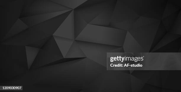 abstrakter dreieckiger hintergrund - low poly modelling stock-grafiken, -clipart, -cartoons und -symbole