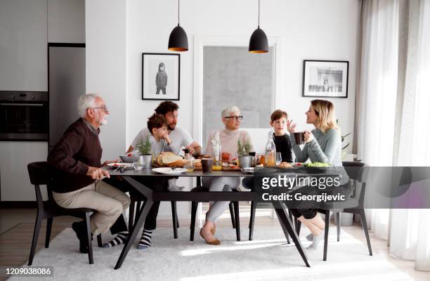 lunch time - dining table stock pictures, royalty-free photos & images