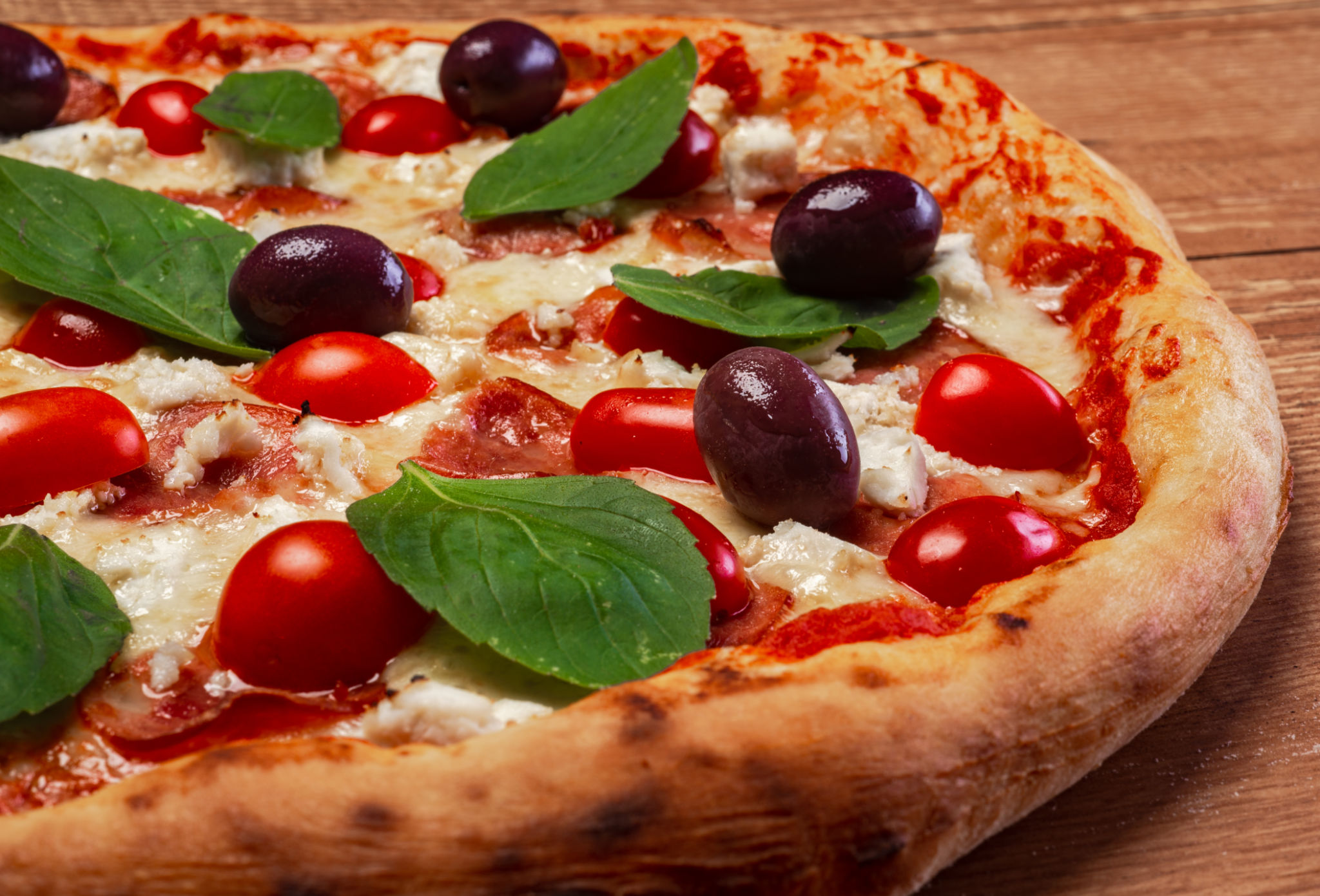 traditional pizza