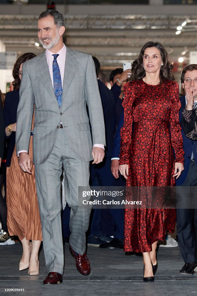 Spanish Royals Inaugurate ARCO Fair 2020