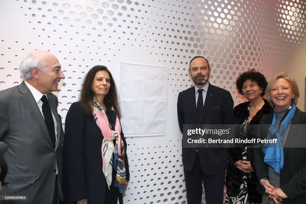 Inauguration Of The Hearing Institute - Pasteur Institute- By The French Prime Minister