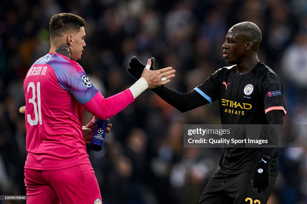 Real Madrid v Manchester City - UEFA Champions League Round of 16: First Leg