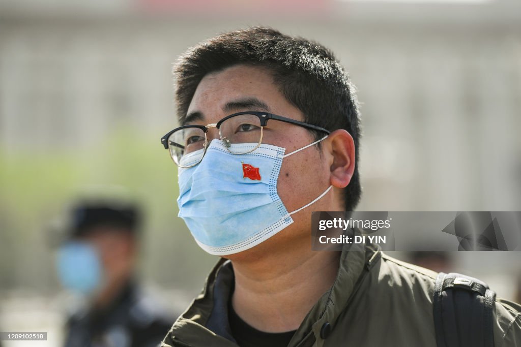 China Holds A National Mourning For COVID-19 Victims On Tomb Sweeping Day