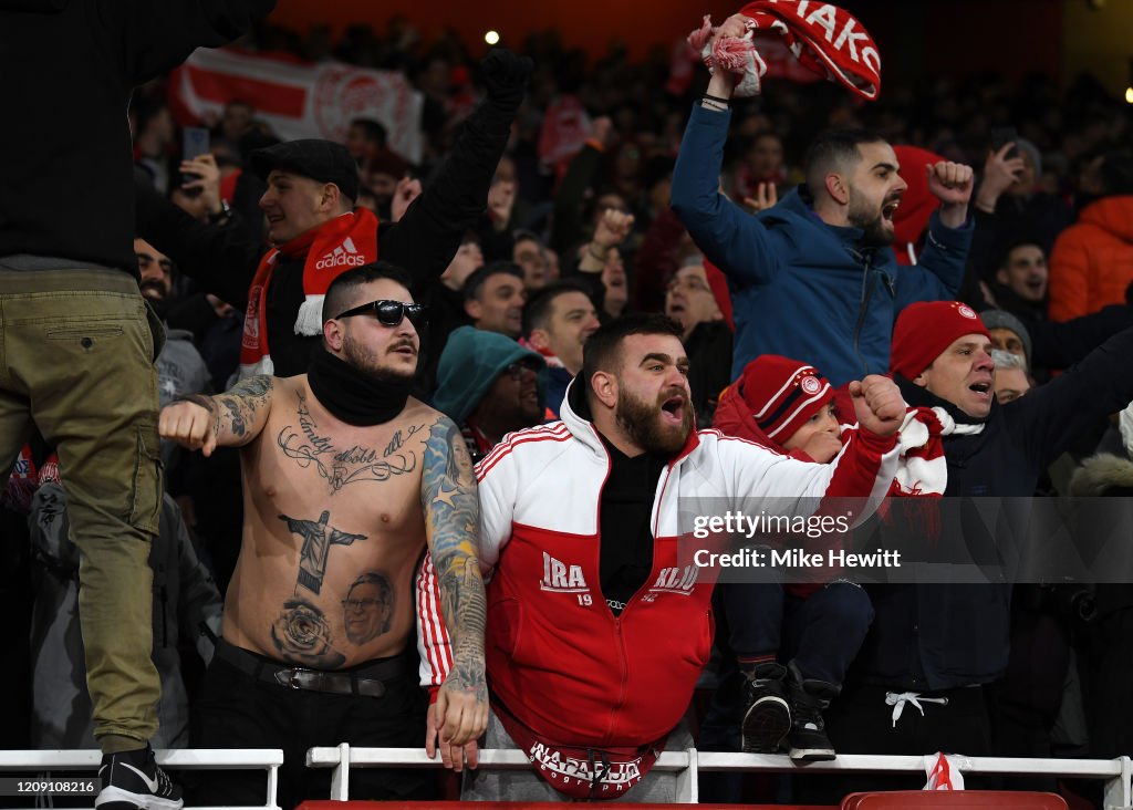 Arsenal FC v Olympiacos FC - UEFA Europa League Round of 32: Second Leg
