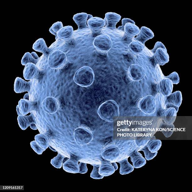 coronavirus particle, illustration - capsid stock illustrations