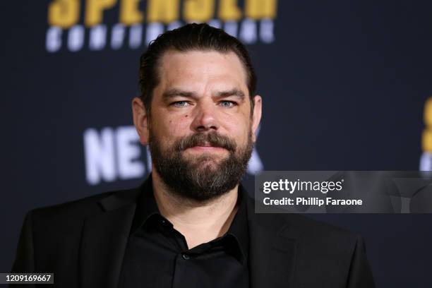 Kip Weeks attends the premiere of Netflix's "Spenser Confidential" at Regency Village Theatre on February 27, 2020 in Westwood, California.
