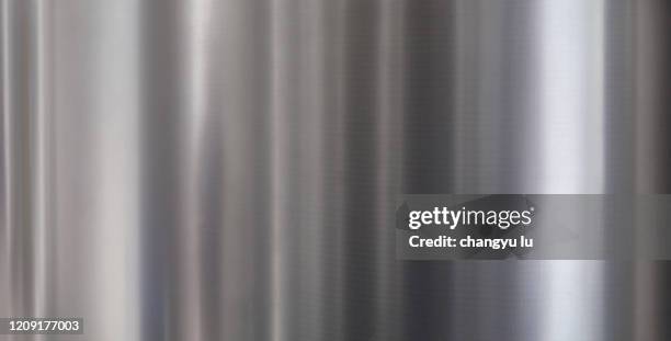 clean and tidy metal background - aspect métallique photos et images de collection