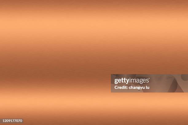 clean and tidy metal background - bronzo foto e immagini stock