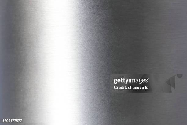 clean and tidy metal background - fond argent photos et images de collection
