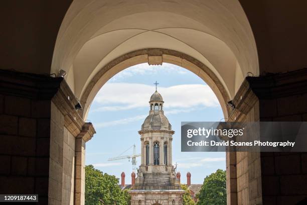trinity college, dublin city, ireland - trinity college dublin stock pictures, royalty-free photos & images