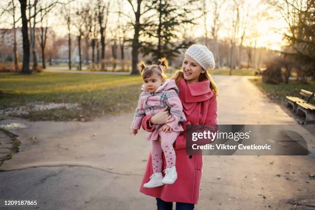 happy mother and daughter moments - aleksandra cvetkovic stock pictures, royalty-free photos & images