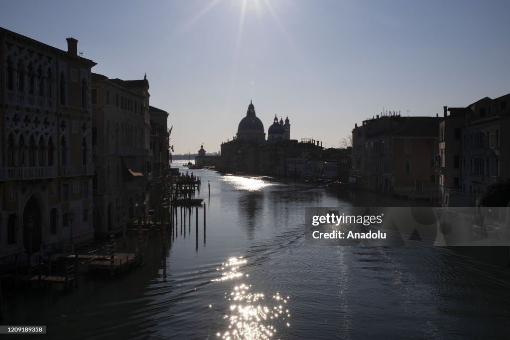 Venice canals run clear after coronavirus lockdown