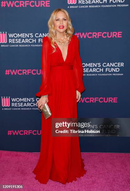 Rachel Zoe attends The Women's Cancer Research Fund's Unforgettable Evening 2020 at Beverly Wilshire, A Four Seasons Hotel on February 27, 2020 in...