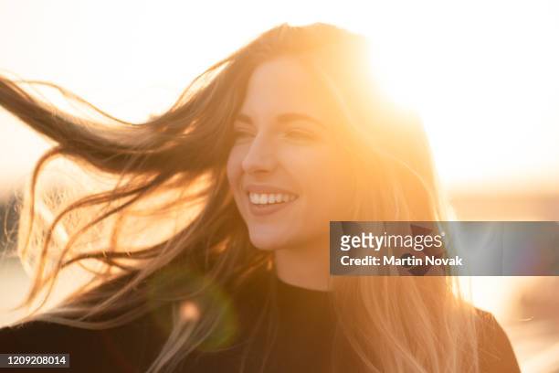 candid shot of fashionable young model - women flashing stock pictures, royalty-free photos & images